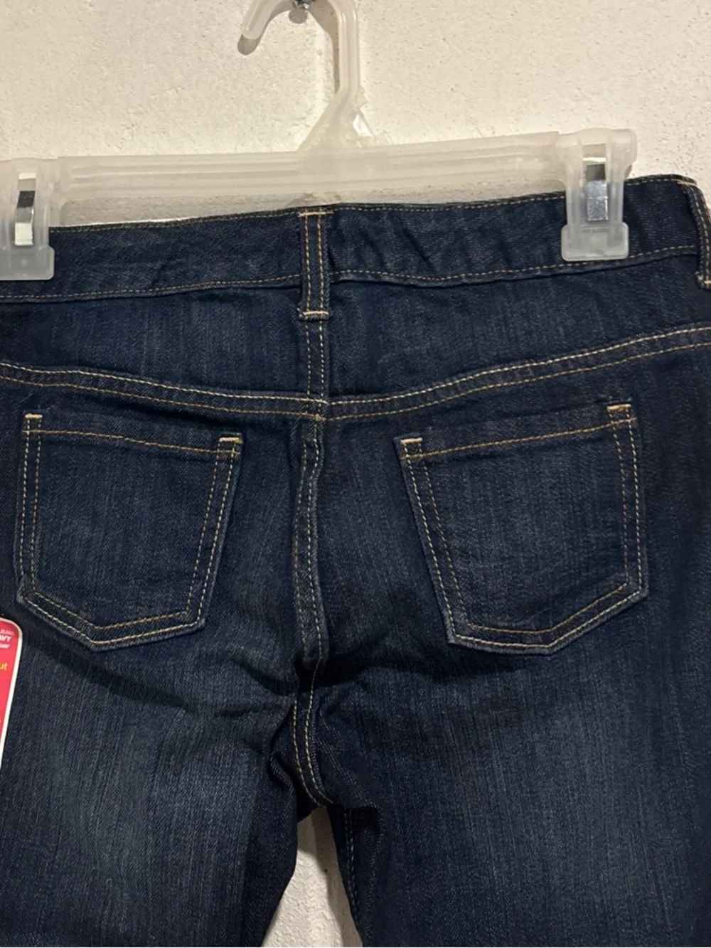 Old Navy girls boot cut jeans adjustable waist mid rise stretch plus size 10